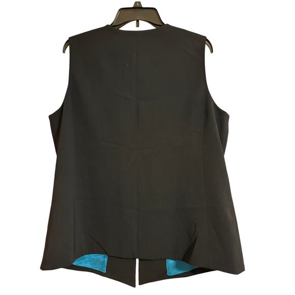 Chico’s Size 2 Large Embroidered Women’s Vest Excellent Condition - Picture 3 of 7